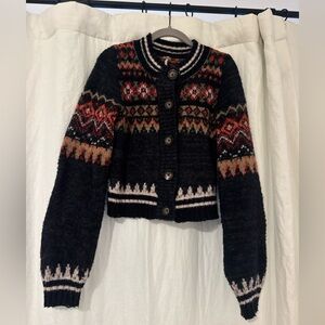 Free people knit cardigan